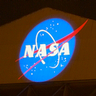 Clime5 Dupre Group Color Glass NASA Gobo Projected with High Power Clay Paky Projector