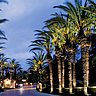 Luxury Community Entrance Lighting at Night
