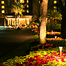 Hotel Landscape With Lighting