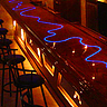 Side Emitting Fiber Optic Cable into Bar Surface